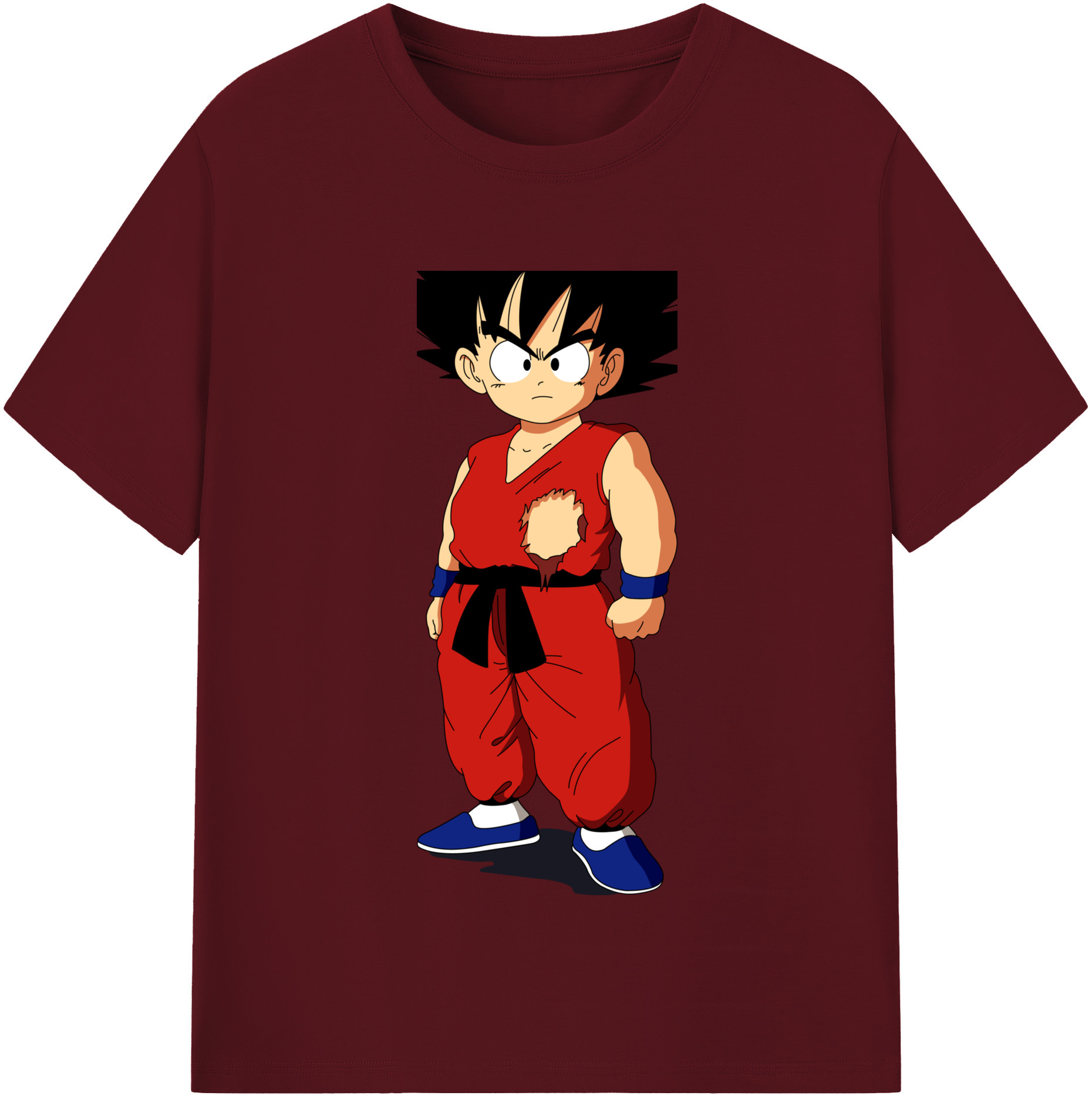 （画像用） ドラゴンボール 孫悟空（そん ごくう）Son Goku カカロット DRAGON BALL Kakarotto 綿100％半袖Tシャツ（フロントプリント）